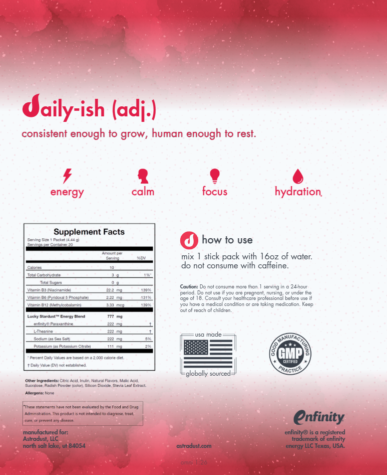 astradust daily-ish peaceful energy